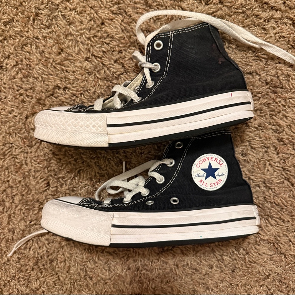 Converse Black and White All Star High-Tops